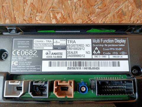 Foto 3ª: Pantalla Multifuncion Renault Megane BOSE EDITION 132CV (2008)