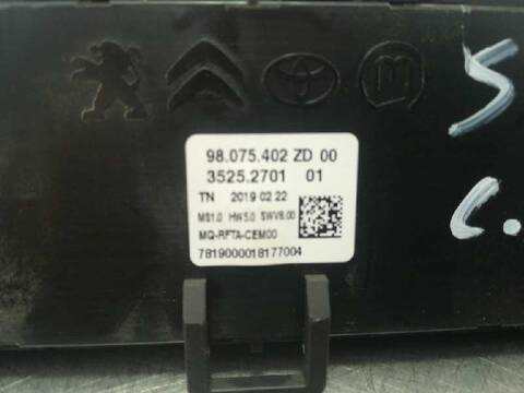 Foto 2ª: Mando Climatizador Citroen Berlingo DRIVER M 131CV 96KW FURGON [YH01] (2019)