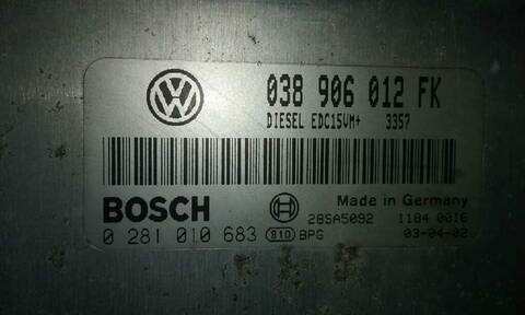 Foto 2ª: Centralita Motor ECU Seat Toledo 1.9 TDI 110CV 81KW [ASV] (2003)