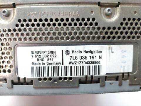 Foto 3ª: Sistema GPS Volkswagen Touareg 2.5 R5 TDI 174CV (2002)