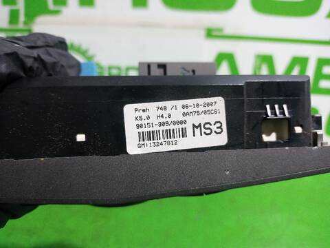 Foto 2ª: Mando Calefacción A. A. Opel Zafira 1.9 CDTI 120CV [Z19DT] (2005)