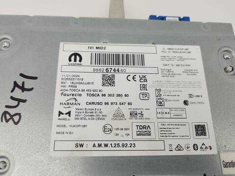 Foto 2ª: Sistema Audio Radio CD Peugeot 208 1.2 PURETECH 100 101CV 74KW [HN05] (2024)