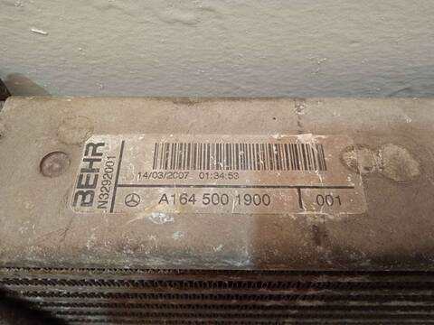 Foto 3ª: Intercooler Mercedes Clase R 280 3.0 CDI CAT 224CV 165KW (2010)