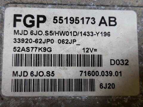 Foto 3ª: Centralita Motor ECU Suzuki Swift BERLINA 95CV 70KW [Z13DT] (2007)