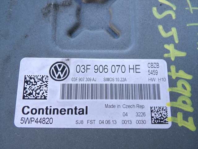 Foto 2ª: Centralita Motor ECU Volkswagen Polo 1.2 TSI 2009-2014 [CBZ] (2014)