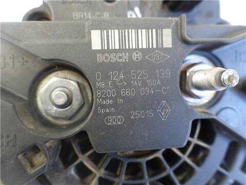Foto 3ª: Alternador Renault Kangoo 1.5 DCI KW0B) 86CV 63KW [K9K 802] (2010)