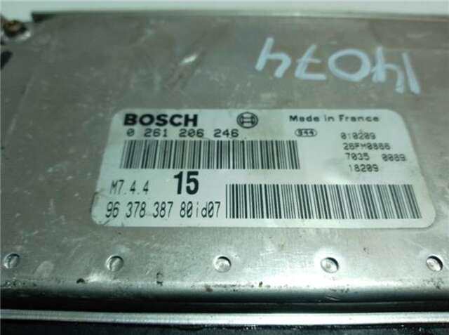 Foto 3ª: Centralita Motor ECU Citroen Saxo 1.1 X [1.1 LTR. - 44 KW] [HFX (TU1JP)]