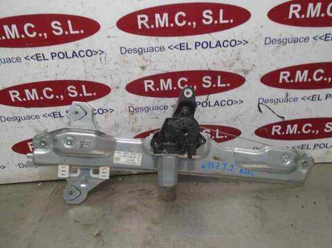 Elevalunas Manual Trasero Izquierdo Nissan Qashqai 360 116CV 85KW
