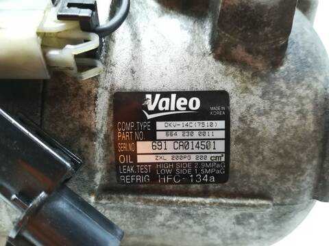 Foto 3ª: Compresor Aire Acondicionado Ssangyong Actyon D20DT (2006)