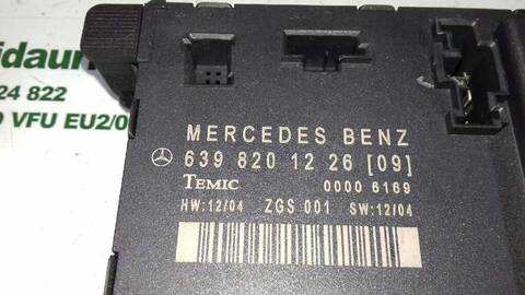 Foto 2ª: Centralita Cierre Centralizado Mercedes Vito 111 CDI COMPACTO 639.601) 116CV 85KW (2007)