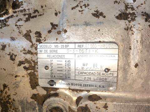 Foto 2ª: Caja Cambios Nissan Patrol A428 (1991)