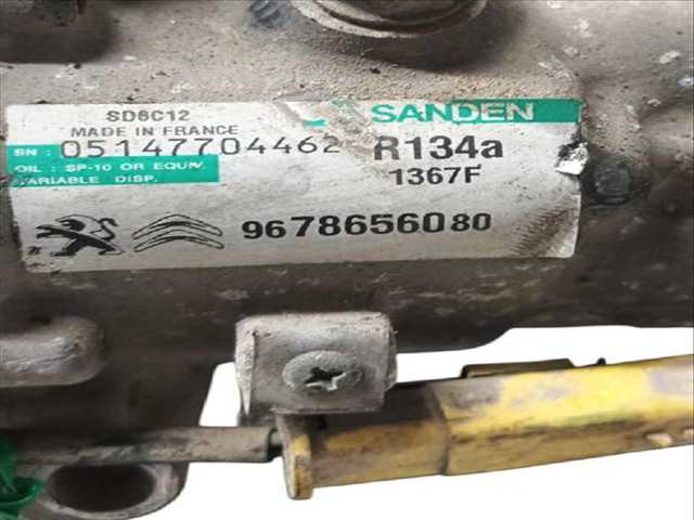 Foto 2ª: Compresor Aire Acondicionado Peugeot 207 1.4 HDI (2006)
