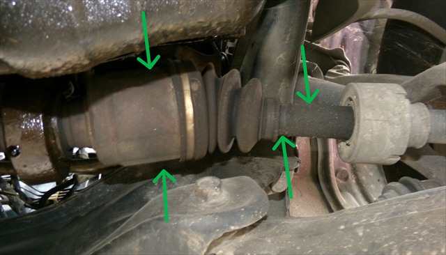 Foto 2ª: Transmision Delantera Izquierda Honda Crv 2.0 G 1995-2001 [B20B3] (1998)