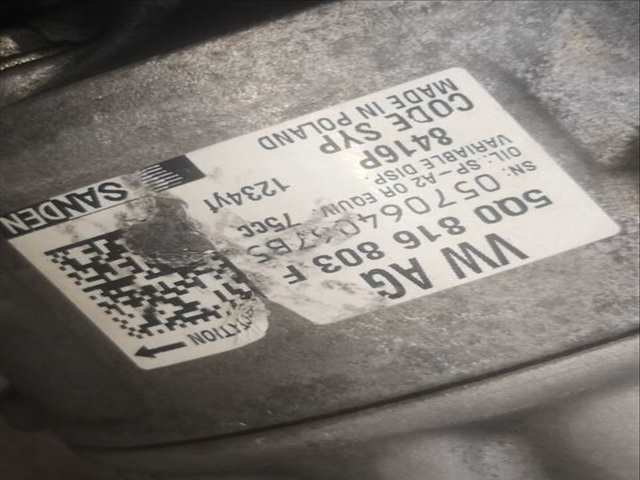 Foto 2ª: Compresor Aire Acondicionado Skoda Yeti CYVB (2017)