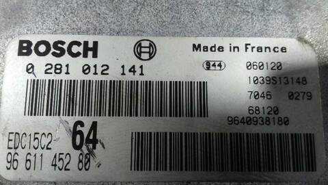 Foto 3ª: Centralita Motor ECU Peugeot 807 2.2 HDI FAP CAT 4HW) 128CV 94KW (2006)