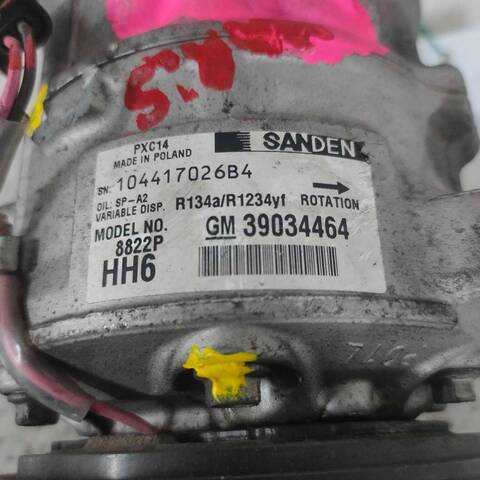 Compresor Aire Acondicionado Opel Astra 1.6 CDTI 68)