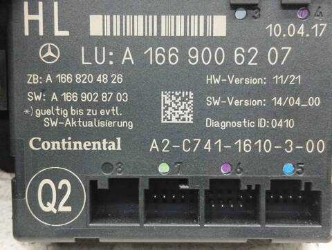 Foto 3ª: Centralita Motor ECU Mercedes Clase G 230 GLE 350 D 4MATIC 258CV 190KW [642826] (2017)