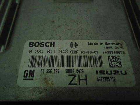 Foto 3ª: Centralita Motor ECU Opel Astra COSMO BERLINA 101CV 74KW [Z17DTH] (2005)