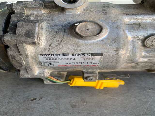Foto 3ª: Compresor Aire Acondicionado Citroen C4 2.0 HDI136CV PICASSO 0CV [RHJ] (2007)