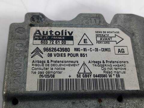 Foto 3ª: Centralita Airbag Citroen C4 COLLECTION 109CV 80KW [NFUTU5JP4] (2009)