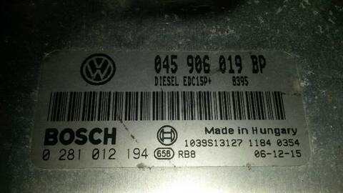 Foto 3ª: Centralita Motor ECU Volkswagen Polo 1.4 TDI 70CV 51KW [BNM] (2007)