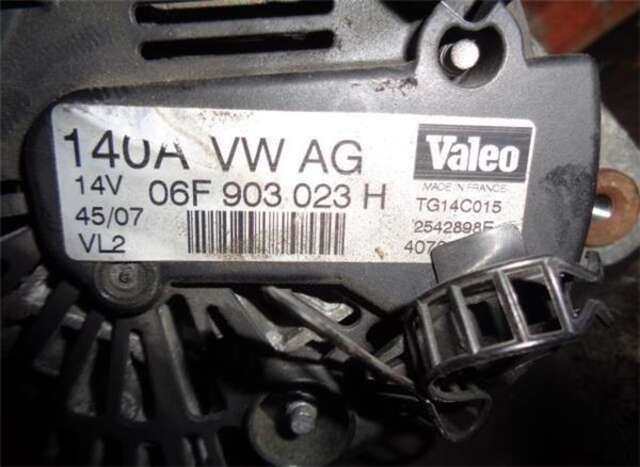 Foto 3ª: Alternador Audi A4 2.0 TDI (140CV) [BRE]