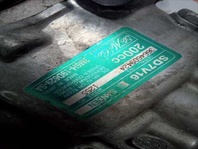 Foto 4ª: Compresor Aire Acondicionado Ford C Max VERSION INDEFINIDA CB3)