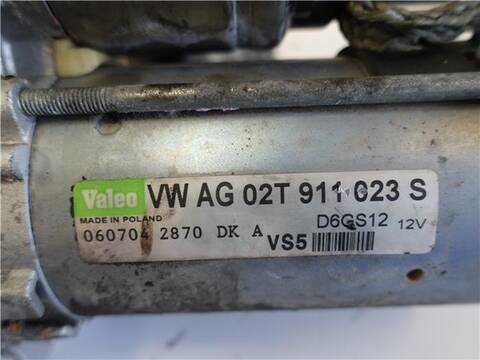 Foto 3ª: Motor de Arranque Audi A3 1.6 FSI AMBIENTE 115CV 85KW [BLP] (2004)