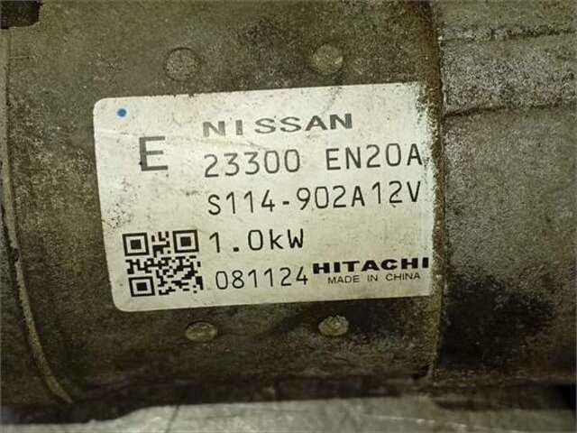 Foto 2ª: Motor de Arranque Nissan Qashqai 2.0 [MR20DE]