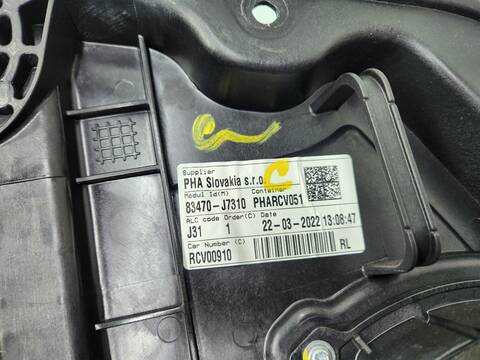 Foto 2ª: Elevalunas Manual Trasero Izquierdo Kia Xceed DRIVE 160CV 118KW [G4LK] (2022)