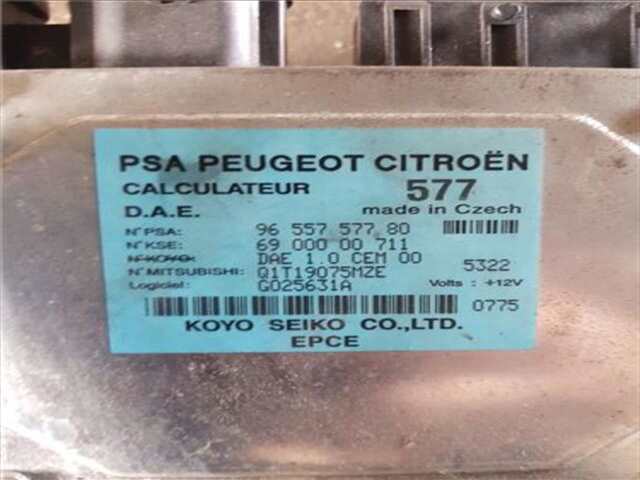 Foto 3ª: Centralita Direccion Asistida Citroen C3 1.4 HDI [8HZ (DV4TD)]
