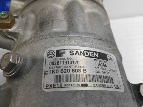 Foto 3ª: Compresor Aire Acondicionado Skoda Superb 2.0 TDI DPF 140CV 103KW 3T4) (2008)