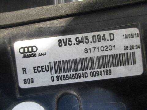 Foto 2ª: Piloto Portón Derecho Audi A3 30 TDI BASICO 115CV 85KW [DDY] (2018)