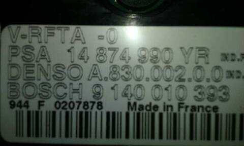 Foto 3ª: Mando Climatizador Citroen C8 2.2 HDI FAP CAT 4HW) 128CV 94KW [4HWDW12TED4] (2005)
