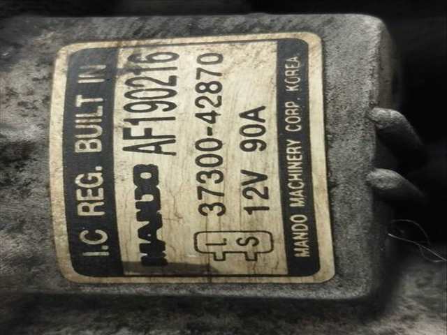 Foto 3ª: Alternador Hyundai Terracan 2.5 TCI 101CV 74KW [D4BH] (2001)