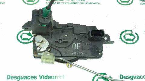 Cerradura Puerta Delantera Izquierda Opel Zafira COSMO 120CV 88KW