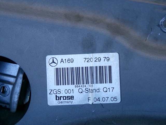 Foto 3ª: Elevalunas Eléctrico Delantero Izquierdo Mercedes Clase B 200 2.0 CDI W245,2005-2008 (2006)