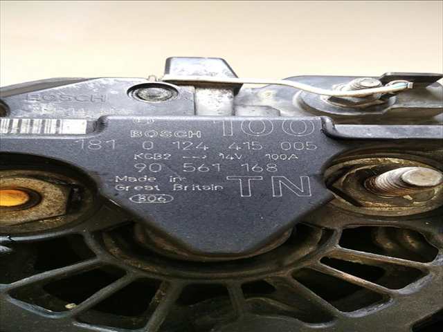 Foto 3ª: Alternador Opel Zafira 2.0 DTI MINIVAN 16V [Y20DTH] (2000)
