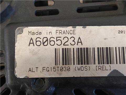 Foto 3ª: Alternador Opel Movano 2.3 CDTI 125CV 92KW FURGON [M9T B8] (2015)