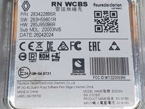 Foto 3ª: Centralita Motor ECU Renault Arkana TECHNO