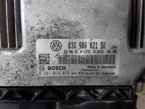 Foto 2ª: Centralita Motor ECU Seat Altea ERENCE 1 TDI 105CV (2006)