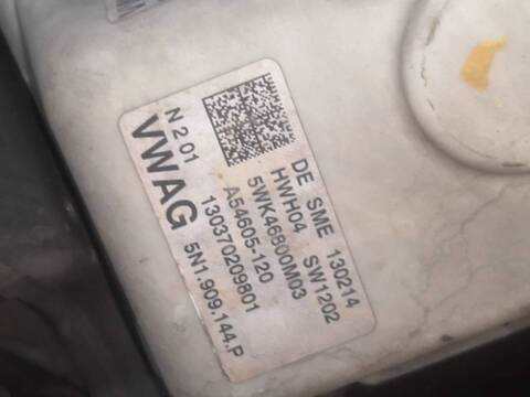 Foto 3ª: Cremallera de Direccion Volkswagen Sharan CFFB (2013)
