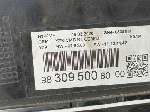 Foto 3ª: Cuadro de Instrumentos Peugeot Rifter ACTIVE STANDARD 102CV 75KW [YH01] (2020)