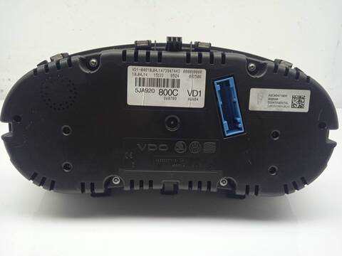 Foto 2ª: Cuadro de Instrumentos Skoda Rapid ACTIVE 105CV 77KW [CAY] (2014)