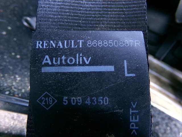 Foto 2ª: Cinturón Delantero Izquierdo Dacia Dokker 1.5 DCI 2012- [K9KC6] (2015)