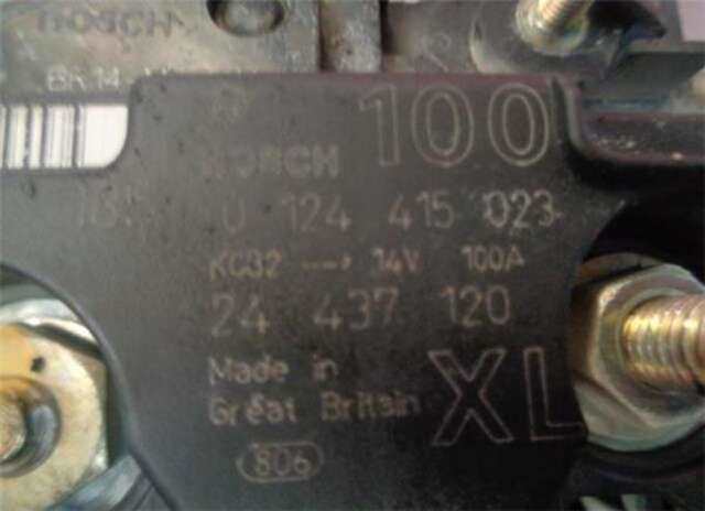 Foto 2ª: Alternador Opel Corsa 1.2 [Z 12 XE]