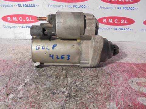 Foto 2ª: Motor de Arranque Volkswagen Golf 1.6 BERLINA 102CV 75KW [BSE] (2008)