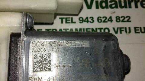 Foto 2ª: Elevalunas Eléctrico Trasero Izquierdo Volkswagen Golf ADVANCE BLUEMOTION 105CV 77KW [CLHA] (2014)