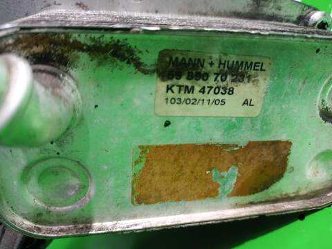 Foto 2ª: Radiador Aceite Opel Zafira 1.9 CDTI CAT Z 19 DTL) 101CV [D/ Z19DT] (2005)