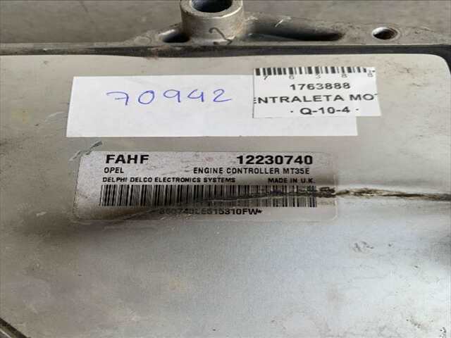 Foto 2ª: Centralita Motor ECU Opel Astra 1.6 16V105CV 0CV [Z16XEP] (2005)
